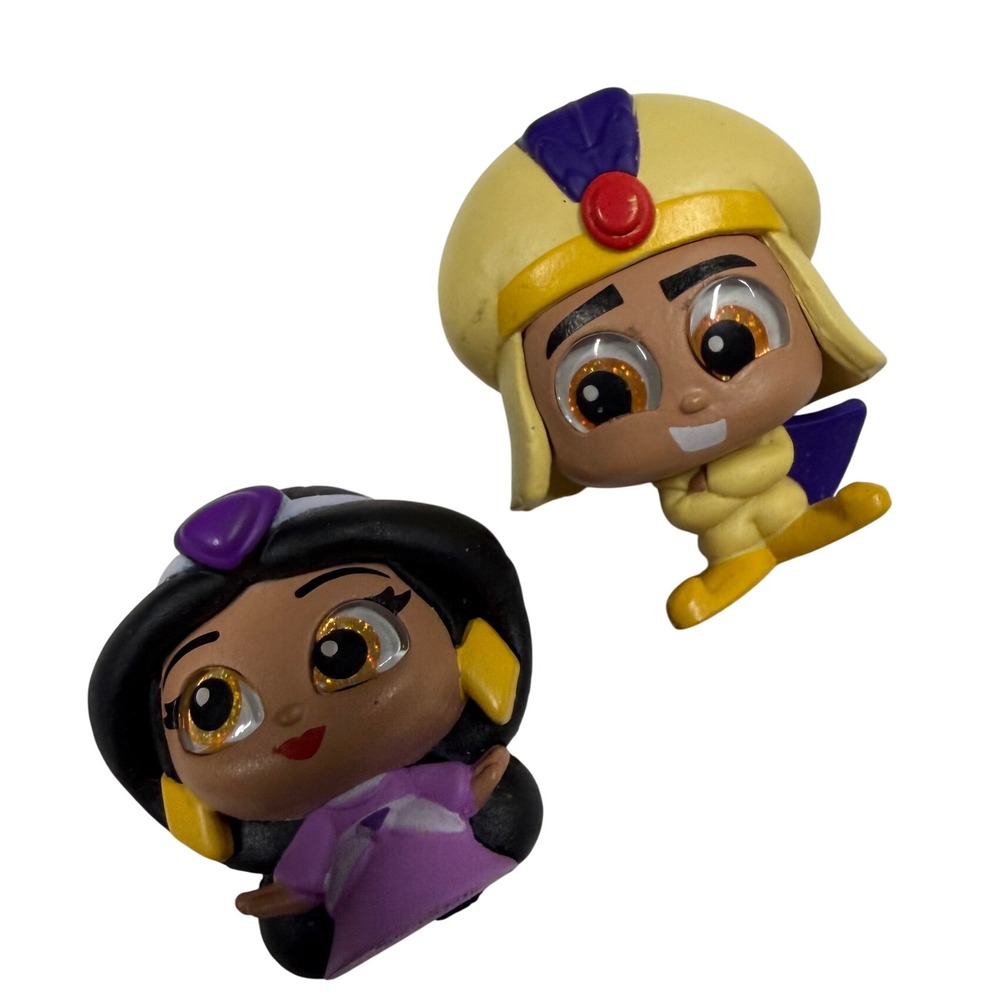 Disney Doorables Series 4 Aladdin and Jasmine Mini Figures Set